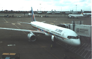 G-OOOX at Manchester Airport