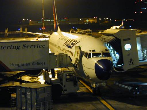 HA-LEO at Budapest Airport