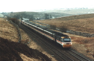 tram approaching Shotlock Hill Tunnel