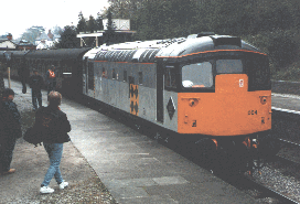 26004 at Llangollen on the 1200 to Carrog