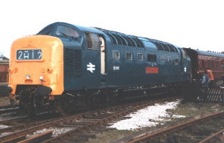 Deltic 55019 at Swanwick Jn